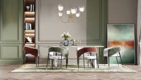 Люстра на штанге Maytoni Aura MOD016PL-06BS в Каменске-Уральском - kamensk-uralskiy.mebel24.online | фото 3