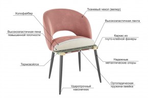 МОЛИ Набор стульев (2 шт) в Каменске-Уральском - kamensk-uralskiy.mebel24.online | фото 3