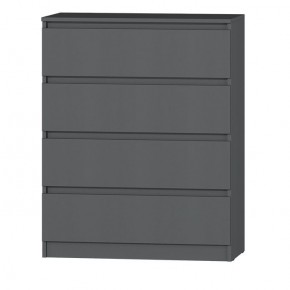 МС "Хилтон" Комод №1 800 (4 ящ.) графит в Каменске-Уральском - kamensk-uralskiy.mebel24.online | фото 2