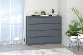 МС "Хилтон" Комод №3 1200 (8 ящ.) графит в Каменске-Уральском - kamensk-uralskiy.mebel24.online | фото