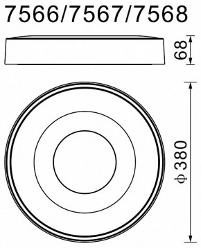 Накладной светильник Mantra Coin 7567 в Каменске-Уральском - kamensk-uralskiy.mebel24.online | фото 4