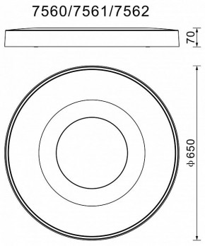 Накладной светильник Mantra Coin 7690 в Каменске-Уральском - kamensk-uralskiy.mebel24.online | фото 3