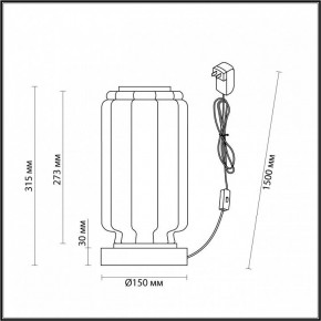 Настольная лампа декоративная Odeon Light Jam 5409/10TL в Каменске-Уральском - kamensk-uralskiy.mebel24.online | фото 4