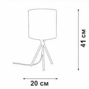 Настольная лампа декоративная Vitaluce V29570 V29570-1/1L в Каменске-Уральском - kamensk-uralskiy.mebel24.online | фото 5