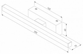 Подсветка для картины Elektrostandard Rino a061223 в Каменске-Уральском - kamensk-uralskiy.mebel24.online | фото 4
