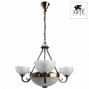 Подвесная люстра Arte Lamp Windsor A3777LM-3-2AB в Каменске-Уральском - kamensk-uralskiy.mebel24.online | фото 2