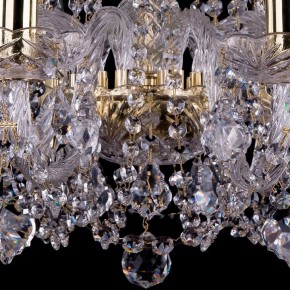 Подвесная люстра Bohemia Ivele Crystal 1402 1402/10/240/G/Leafs в Каменске-Уральском - kamensk-uralskiy.mebel24.online | фото 5