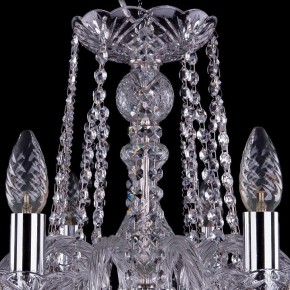 Подвесная люстра Bohemia Ivele Crystal 1402 1402/10/240/Ni/Balls в Каменске-Уральском - kamensk-uralskiy.mebel24.online | фото 4