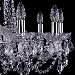 Подвесная люстра Bohemia Ivele Crystal 1402 1402/10/240/Ni/Leafs в Каменске-Уральском - kamensk-uralskiy.mebel24.online | фото 2