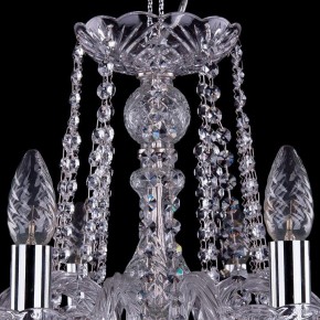 Подвесная люстра Bohemia Ivele Crystal 1402 1402/10/240/Ni/Leafs в Каменске-Уральском - kamensk-uralskiy.mebel24.online | фото 4