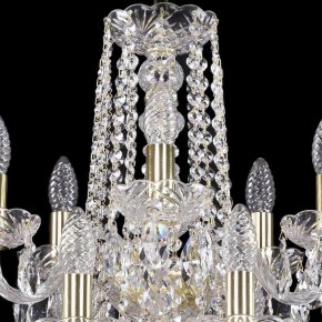 Подвесная люстра Bohemia Ivele Crystal 1402 1402/10+5/195/2d/G в Каменске-Уральском - kamensk-uralskiy.mebel24.online | фото 4