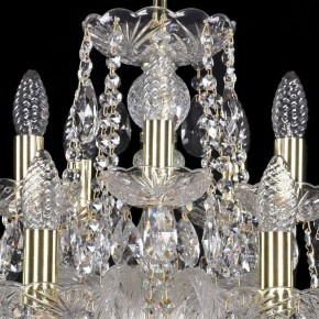 Подвесная люстра Bohemia Ivele Crystal 1402 1402/10+5/240/G в Каменске-Уральском - kamensk-uralskiy.mebel24.online | фото 4