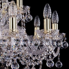 Подвесная люстра Bohemia Ivele Crystal 1411 1411/10+5/240/G/Balls в Каменске-Уральском - kamensk-uralskiy.mebel24.online | фото 2