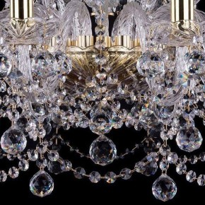 Подвесная люстра Bohemia Ivele Crystal 1411 1411/10+5/240/G/Balls в Каменске-Уральском - kamensk-uralskiy.mebel24.online | фото 3