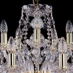 Подвесная люстра Bohemia Ivele Crystal 1411 1411/10+5/240/G/Balls в Каменске-Уральском - kamensk-uralskiy.mebel24.online | фото 4