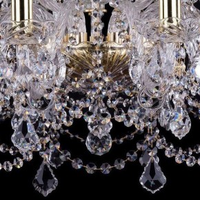 Подвесная люстра Bohemia Ivele Crystal 1411 1411/10+5/240/G/Leafs в Каменске-Уральском - kamensk-uralskiy.mebel24.online | фото 3