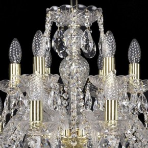 Подвесная люстра Bohemia Ivele Crystal 1411 1411/12+6/240/G в Каменске-Уральском - kamensk-uralskiy.mebel24.online | фото 4