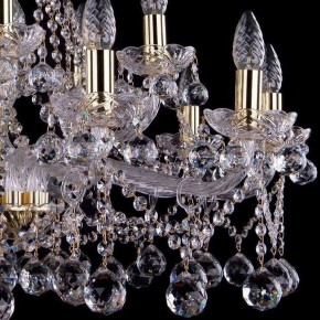 Подвесная люстра Bohemia Ivele Crystal 1413 1413/10+5/300/G/Balls в Каменске-Уральском - kamensk-uralskiy.mebel24.online | фото 3