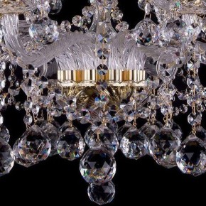 Подвесная люстра Bohemia Ivele Crystal 1413 1413/10+5/300/G/Balls в Каменске-Уральском - kamensk-uralskiy.mebel24.online | фото 4