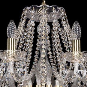 Подвесная люстра Bohemia Ivele Crystal 1413 1413/12/360/G в Каменске-Уральском - kamensk-uralskiy.mebel24.online | фото 4
