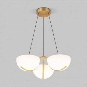 Подвесная люстра Eurosvet Emisfero 50083/3 LED золото в Каменске-Уральском - kamensk-uralskiy.mebel24.online | фото 2