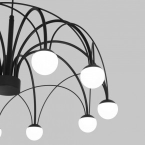 Подвесная люстра Eurosvet Ragno 90034/10 LED черный в Каменске-Уральском - kamensk-uralskiy.mebel24.online | фото 6