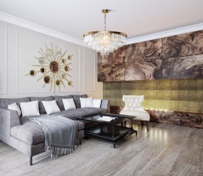 Подвесная люстра Maytoni Revero MOD085PL-12BS в Каменске-Уральском - kamensk-uralskiy.mebel24.online | фото 5
