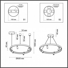 Подвесная люстра Odeon Light Fonda 4317/58L в Каменске-Уральском - kamensk-uralskiy.mebel24.online | фото 6