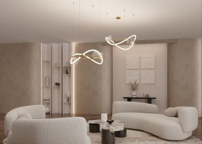 Подвесной светильник Maytoni Oasis MOD289PL-L44BS3K в Каменске-Уральском - kamensk-uralskiy.mebel24.online | фото 5