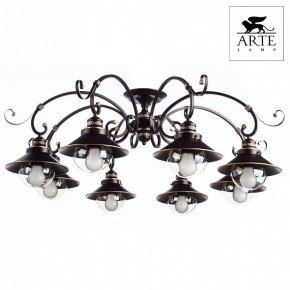 Потолочная люстра Arte Lamp Grazioso A4577PL-8CK в Каменске-Уральском - kamensk-uralskiy.mebel24.online | фото 2