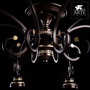 Потолочная люстра Arte Lamp Grazioso A4577PL-8CK в Каменске-Уральском - kamensk-uralskiy.mebel24.online | фото 5