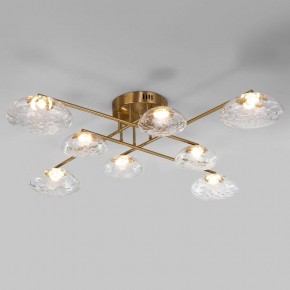 Потолочная люстра Eurosvet Ripple 50389 LED латунь в Каменске-Уральском - kamensk-uralskiy.mebel24.online | фото