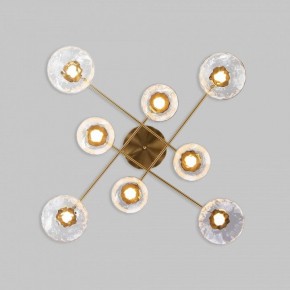 Потолочная люстра Eurosvet Ripple 50389 LED латунь в Каменске-Уральском - kamensk-uralskiy.mebel24.online | фото 3