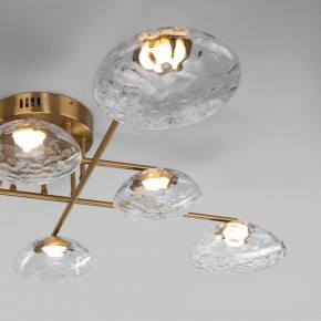 Потолочная люстра Eurosvet Ripple 50389 LED латунь в Каменске-Уральском - kamensk-uralskiy.mebel24.online | фото 6