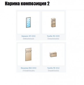 Прихожая Карина (модульная) в Каменске-Уральском - kamensk-uralskiy.mebel24.online | фото 6