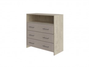 PROxSON Комод Свен (ЛДСП Бунратти+ткань Бунратти/Monopoly Миндаль (111)) 90x40 в Каменске-Уральском - kamensk-uralskiy.mebel24.online | фото