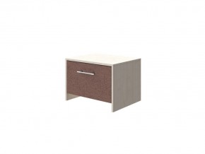 PROxSON Тумба Varna (ЛДСП Дуб Шамони+ткань Дуб Шамони светлый/Tesla Брауни) 51x40 в Каменске-Уральском - kamensk-uralskiy.mebel24.online | фото