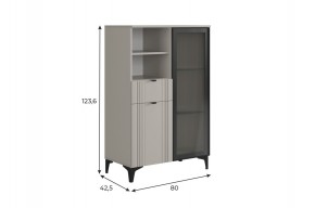 РИЧ Комод 2 со стеклом в Каменске-Уральском - kamensk-uralskiy.mebel24.online | фото 2