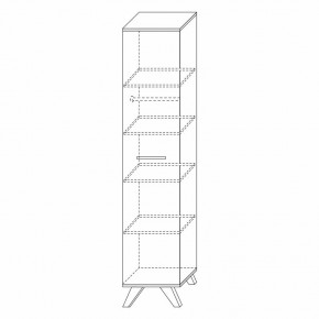 Шкаф 400 Вега Скандинавия в Каменске-Уральском - kamensk-uralskiy.mebel24.online | фото 3