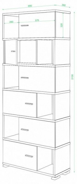 Шкаф комбинированный Домино СБ-30/6 в Каменске-Уральском - kamensk-uralskiy.mebel24.online | фото 3