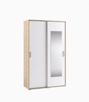 Шкаф-купе Бланка Дуб сонома/Белый в Каменске-Уральском - kamensk-uralskiy.mebel24.online | фото 1