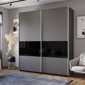 Шкаф-купе Харви ШКК-10 (графит) в Каменске-Уральском - kamensk-uralskiy.mebel24.online | фото 1