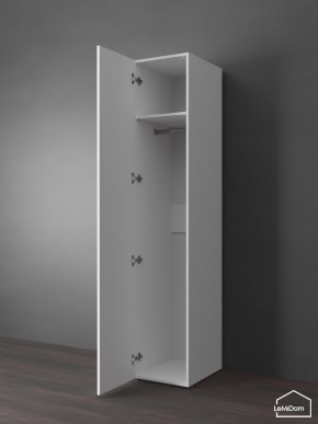 Шкаф Linnea MHR-1PO 2050х400х510 (Белый-М 11.1.2) в Каменске-Уральском - kamensk-uralskiy.mebel24.online | фото 4