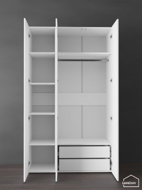 Шкаф Linnea MHR-3PO-2 2050х1200х510 (Белый-М 11.1.2) в Каменске-Уральском - kamensk-uralskiy.mebel24.online | фото 6