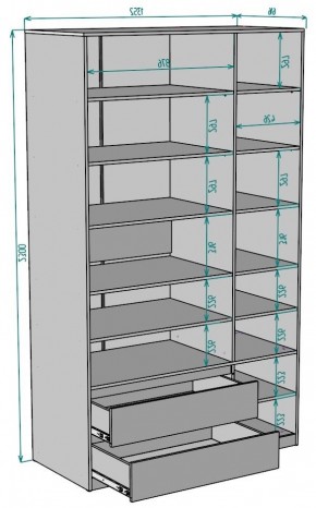 Шкаф Мальта H219 в Каменске-Уральском - kamensk-uralskiy.mebel24.online | фото 2