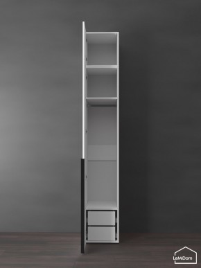 Шкаф с антресолью Linnea MHR-1A-3 2450х400х510 (Белый-М 11.1.2) в Каменске-Уральском - kamensk-uralskiy.mebel24.online | фото 5