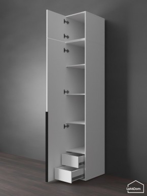 Шкаф с антресолью Linnea MHR-1A-4 2450х400х510 (Белый-М 11.1.2) в Каменске-Уральском - kamensk-uralskiy.mebel24.online | фото 5