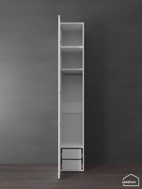 Шкаф с антресолью Linnea MHR-1POA-3 2450х400х510 (Белый-М 11.1.2) в Каменске-Уральском - kamensk-uralskiy.mebel24.online | фото 5