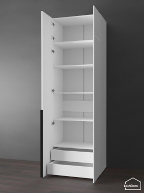 Шкаф с антресолью Linnea MHR-2A-4 2450х800х510 (Белый-М 11.1.2) в Каменске-Уральском - kamensk-uralskiy.mebel24.online | фото 5