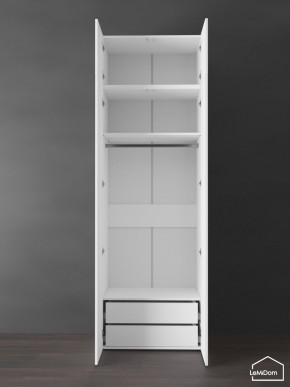 Шкаф с антресолью Linnea MHR-2POA-3 2450х800х510 (Белый-М 11.1.2) в Каменске-Уральском - kamensk-uralskiy.mebel24.online | фото 5
